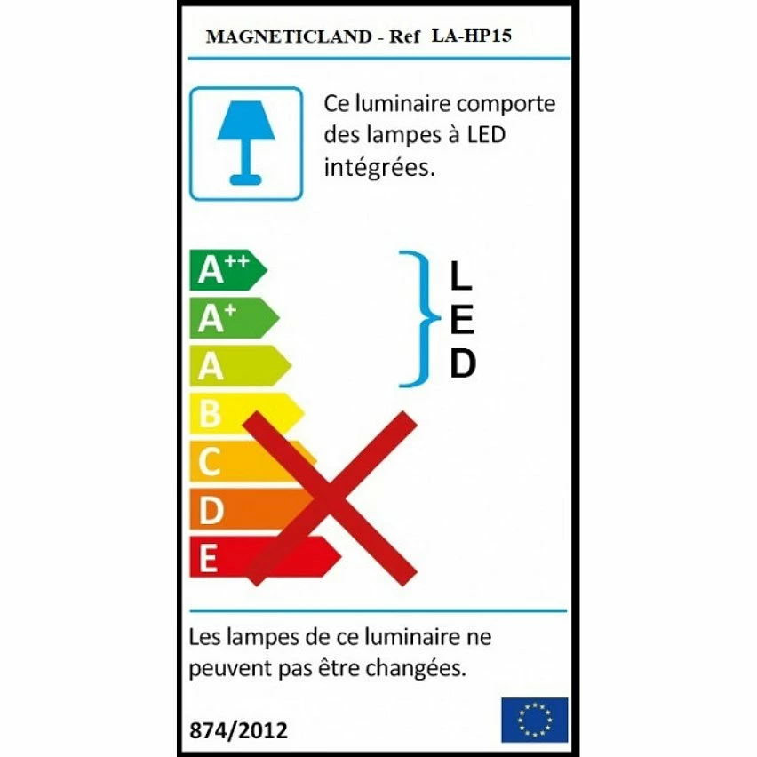Vente flash ✔️ Inovalley Lampe de bureau LED HP Bluetooth® avec micro intégré noire ⌛ – Image 3