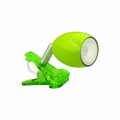 Remise 🌟 Paris prix Spot à Pince Orientable LED "Ara" 17cm Vert 🥰
