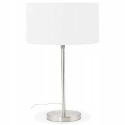 Le moins cher 👏 Paris prix Lampe à Poser "Aytos" 75cm Blanc 🤩