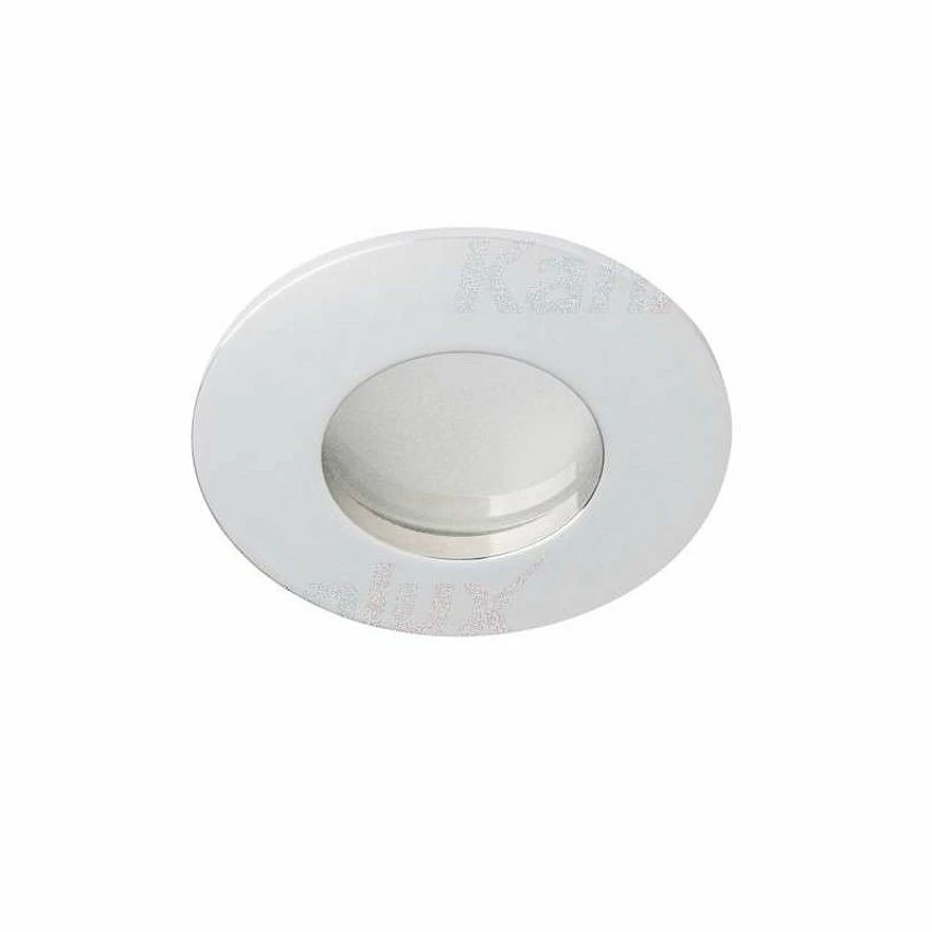 De gros ⌛ Kanlux Support de spot encastrable perçage 71-74mm - étanche IP44 rond Chrome 🌟