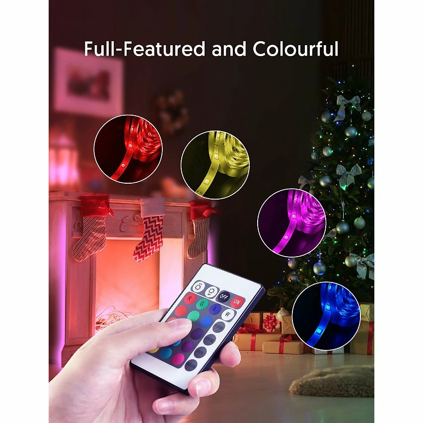 Meilleure vente đ Bande LED Teckin SL02B Lights Alexa RVB de 16,4 Pieds Synchronisation de Musique â â Image 5