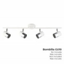 Acheter 🔥 Philips Applique pour 1 ampoule Gu-10 Blanc argenté 🤩
