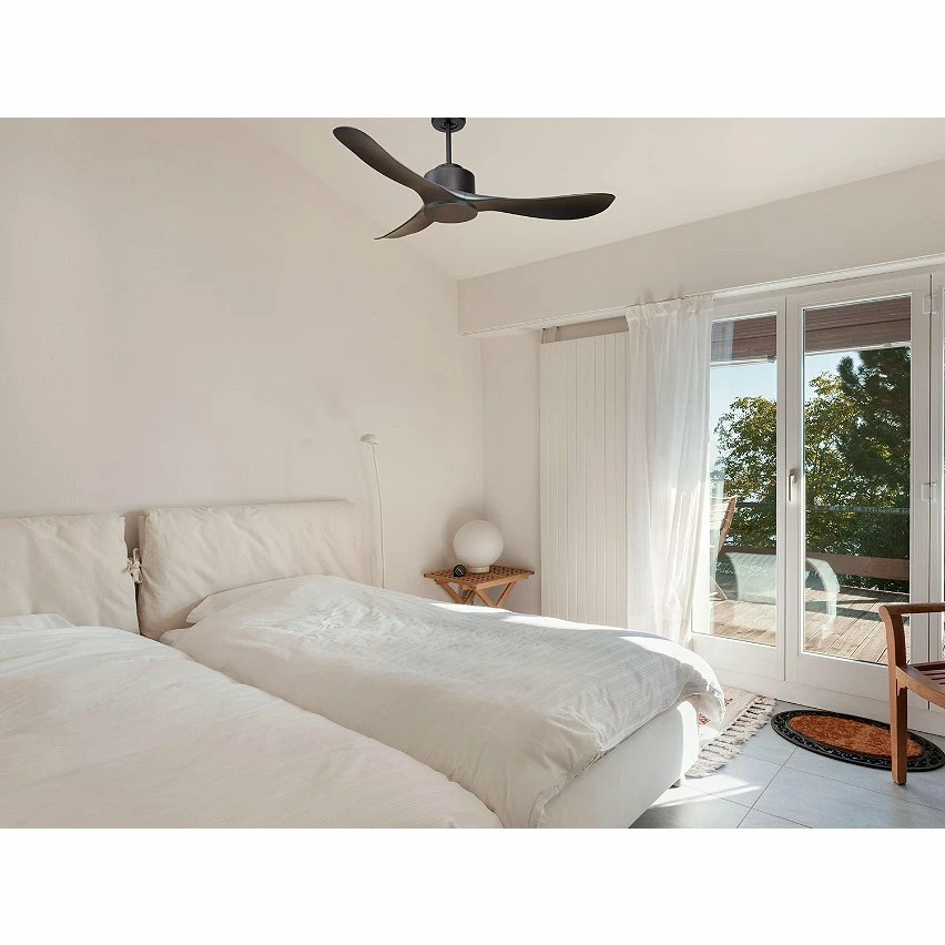 Sortie đ Klassfan Ventilateur de plafond RĂ©versible Thermostat Wifi Moteur Ă courant continu Toits en pente TĂ©lĂ©commande ScĂ©narios Hypersilence MĂ©moire đ„° â Image 5