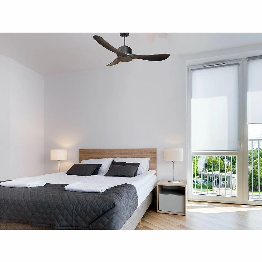 Sortie đ Klassfan Ventilateur de plafond RĂ©versible Thermostat Wifi Moteur Ă courant continu Toits en pente TĂ©lĂ©commande ScĂ©narios Hypersilence MĂ©moire đ„° â Image 6