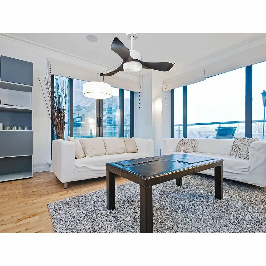 De gros đ Klassfan Ventilateur de plafond RĂ©versible LumiĂšre Thermostat Dimmable Wifi Moteur Ă courant continu Toits en pente TĂ©lĂ©commande ScĂ©narios Lumi đ â Image 5