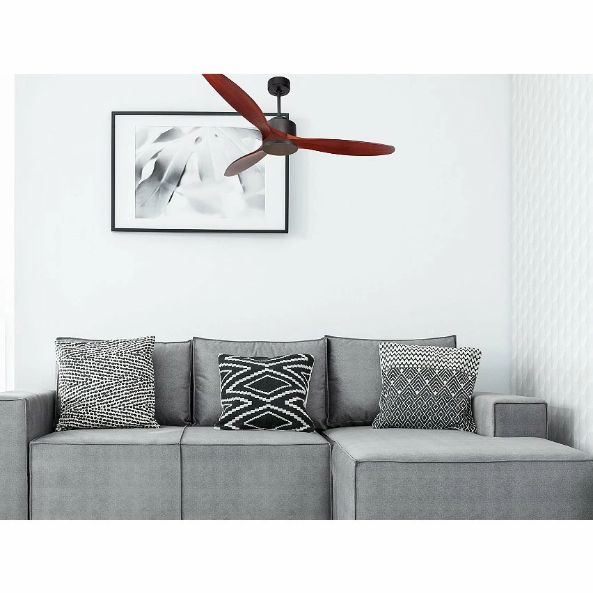 Promo đ Klassfan Ventilateur de plafond RĂ©versible Thermostat Wifi Moteur Ă courant continu Toits en pente TĂ©lĂ©commande ScĂ©narios Hypersilence MĂ©moire âš â Image 3