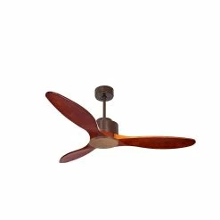 Promo 👍 Klassfan Ventilateur de plafond Réversible Thermostat Wifi Moteur à courant continu Toits en pente Télécommande Scénarios Hypersilence Mémoire 😀