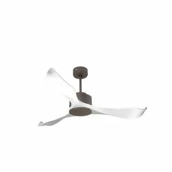 Promo ✔️ Klassfan Ventilateur de plafond Réversible Thermostat Wifi Moteur à courant continu Toits en pente Télécommande Scénarios Adaptateur 2/3 Lames ⌛
