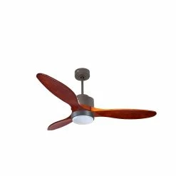 Coupon ✔️ Klassfan Ventilateur de plafond Réversible Lumière Thermostat Dimmable Wifi Moteur à courant continu Toits en pente Télécommande Scénarios Lumi 😍