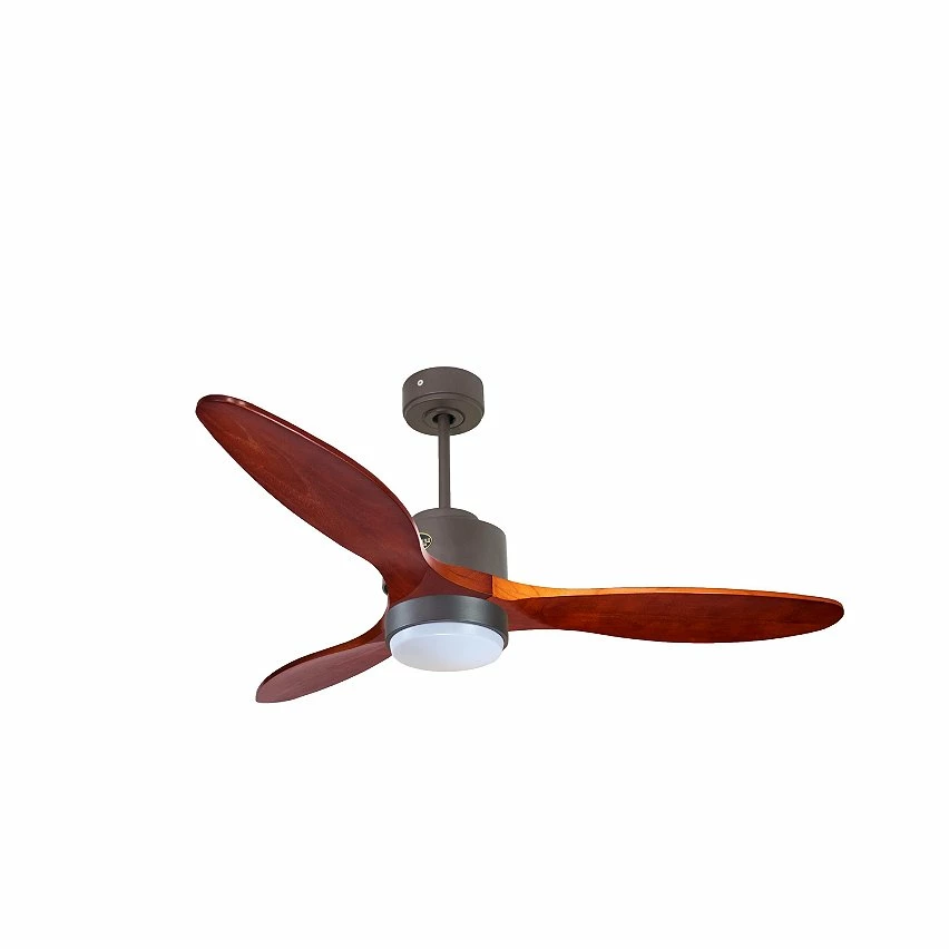 Coupon ✔️ Klassfan Ventilateur de plafond Réversible Lumière Thermostat Dimmable Wifi Moteur à courant continu Toits en pente Télécommande Scénarios Lumi 😍