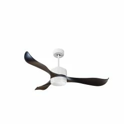 Vente flash 🤩 Klassfan Ventilateur de plafond Réversible Lumière Thermostat Dimmable Wifi Moteur à courant continu Toits en pente Télécommande Scénarios Lumi 🎉