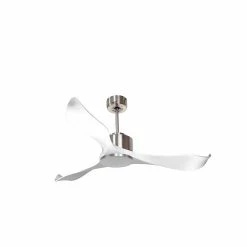 Remise 😀 Klassfan Ventilateur de plafond Réversible Thermostat Wifi Moteur à courant continu Toits en pente Télécommande Scénarios Adaptateur 2/3 Lames 💯