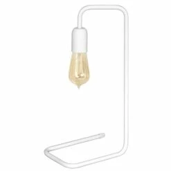 De gros 💯 Homemania Lampe de Bureau Scorpius White - Blanc - 23 x 15,5 x 43 cm ⌛
