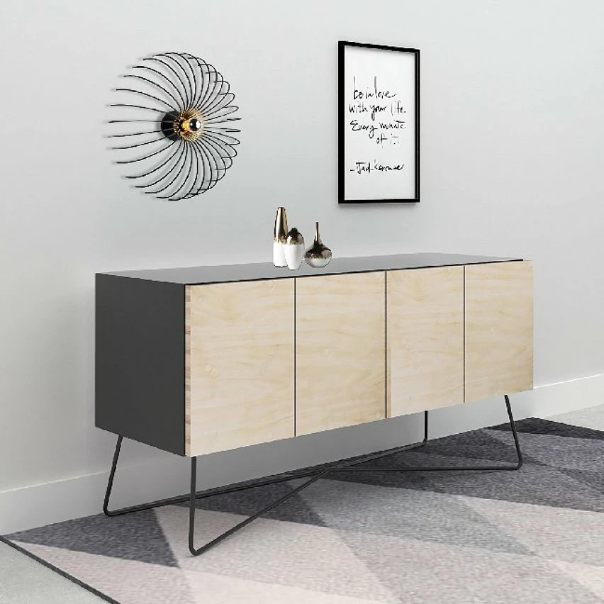 Budget ❤️ HOMEMANIA Lampe Murale Lion - Noir - 46 x 46 x 13 cm 🧨 – Image 4