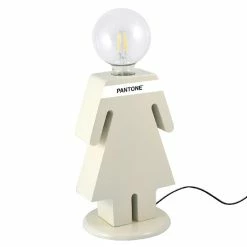 Tout neuf ❤️ HOMEMANIA Lampe de table Eva - Sable, Blanc, Noir - 15 x 16 x 26 cm 🌟