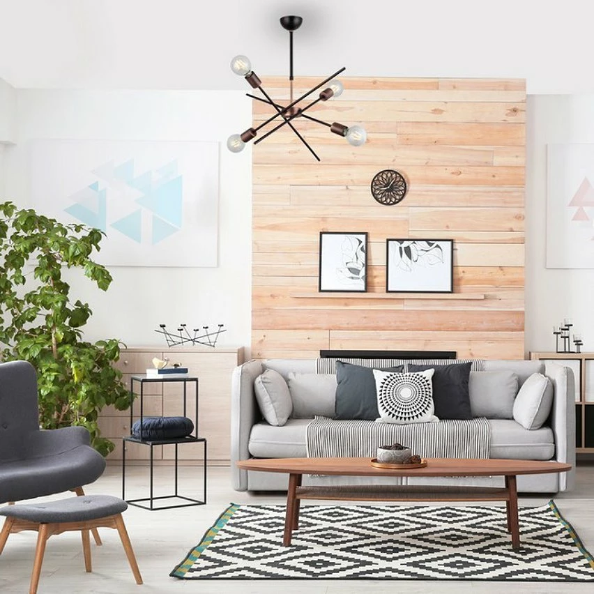 Coupon 🎉 HOMEMANIA Lampe à Suspension Gera - Cuivre, noir - 40 x 53 x 75 cm 💯 – Image 2