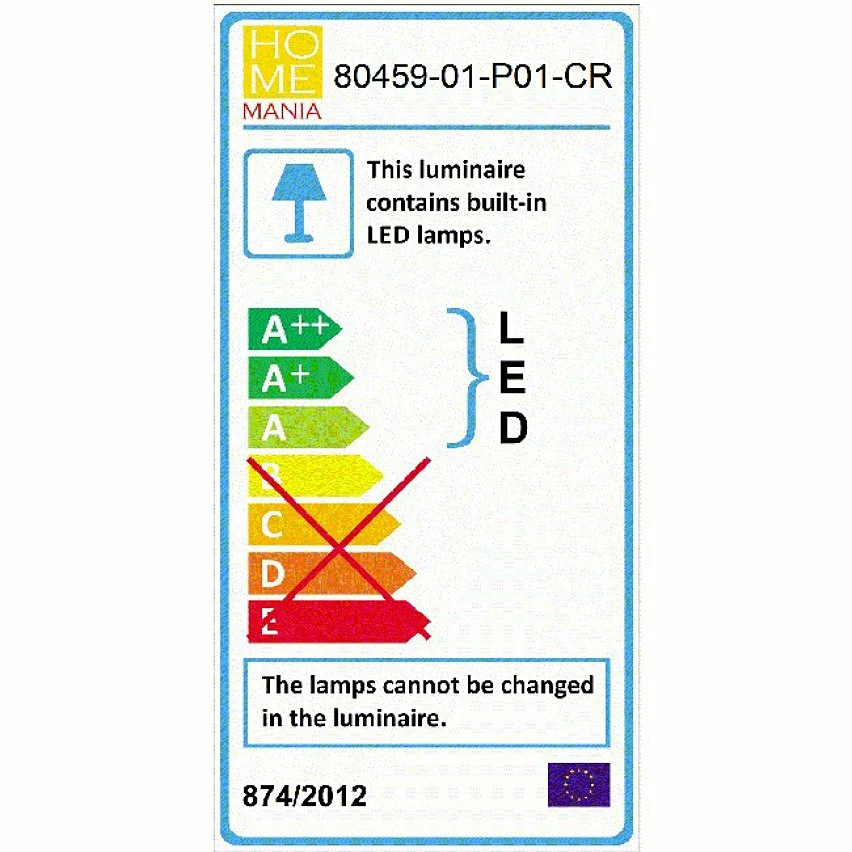 Nouveau 🌟 HOMEMANIA Lampe à Suspension Remena - Gris - 45 x 25 x 145 cm ⌛ – Image 4