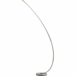 Bon marché 😉 ATHM Design Lampadaire TAKIO Argent - pieds Metal 🌟