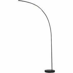 Grosses soldes â ATHM Design Lampadaire NOVAK Noir - pieds metal â