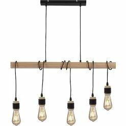 Les meilleures critiques de 😀 ATHM Design Suspension WILGO Noir - Bois 🎁