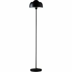 Remise 🥰 ATHM Design Lampadaire PANOS Noir - abat jour Metal Noir pieds Metal Noir ❤️